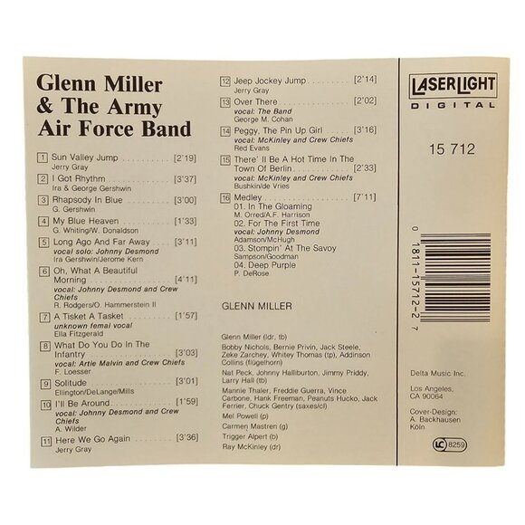 Glenn Miller & The Army Air Force Band Broadcast Performances CD 37683cd - Picture 2 of 2